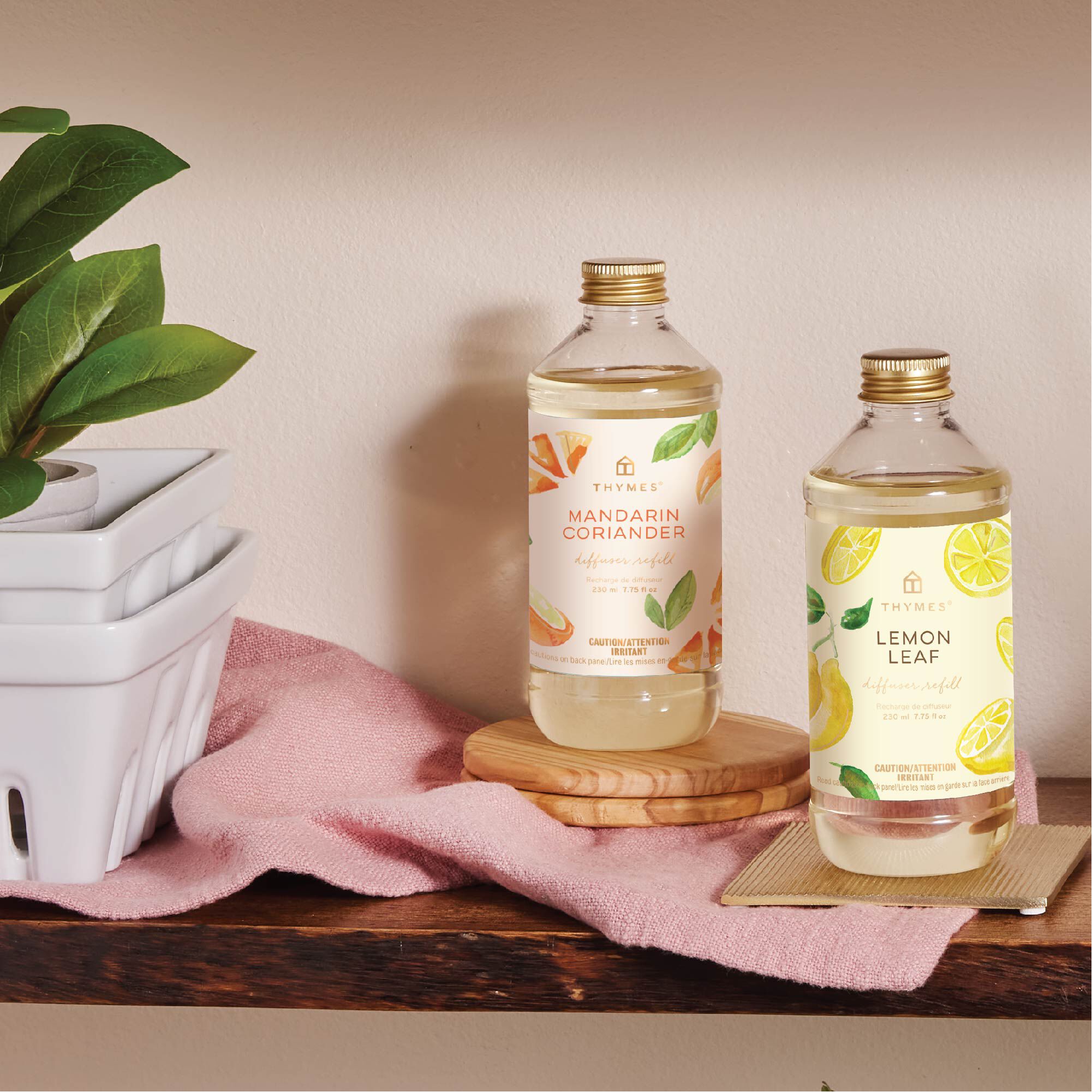 Alternative view of Mandarin Coriander Reed Diffuser Oil Refill