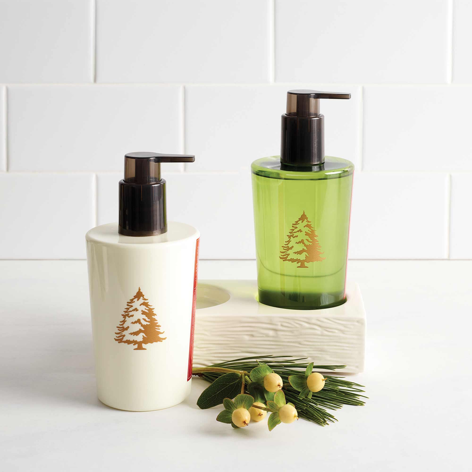Alternative view of Frasier Fir Sink Set