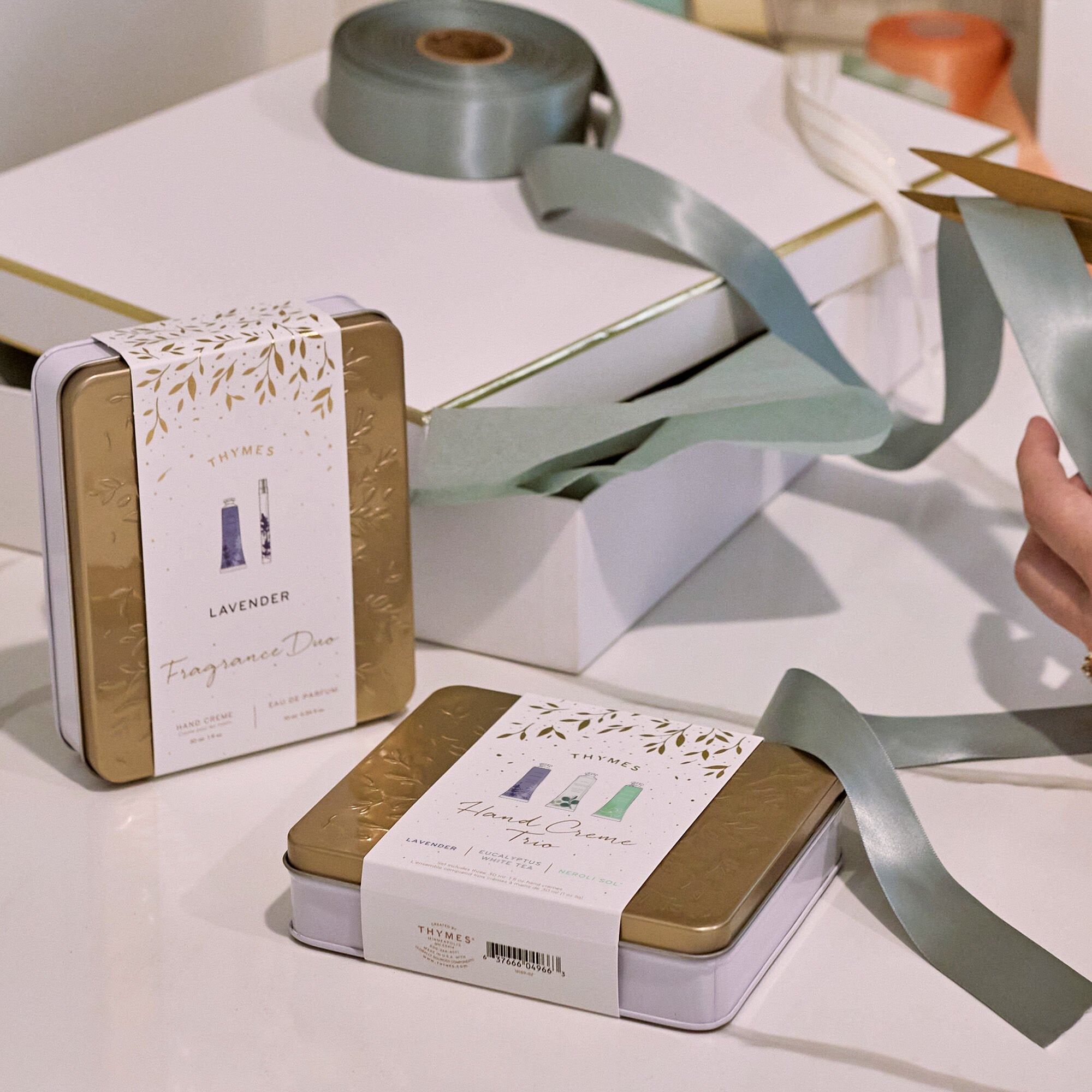Alternative view of Lavender, Eucalyptus White Tea & Neroli Sol Hand Cream Trio