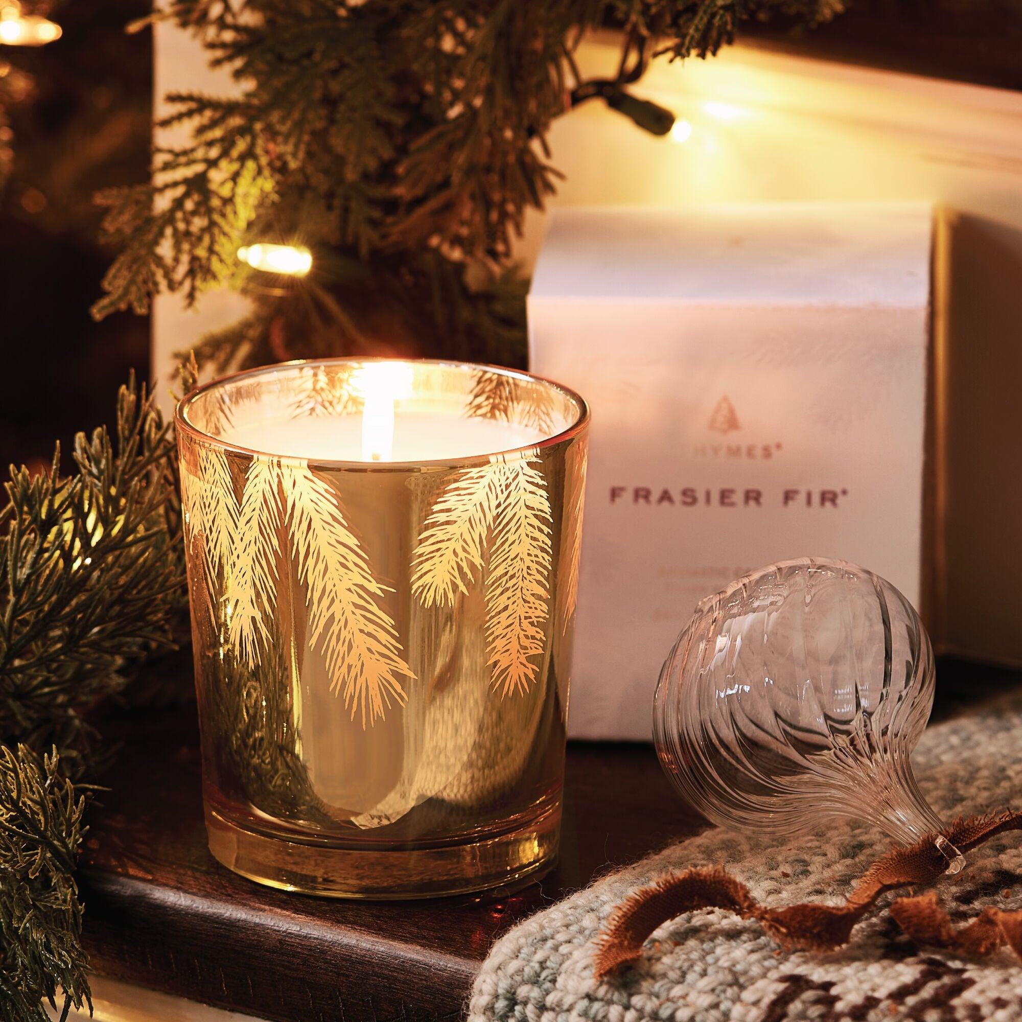 Alternative view of Frasier Fir Gilded 13 oz Poured Candle