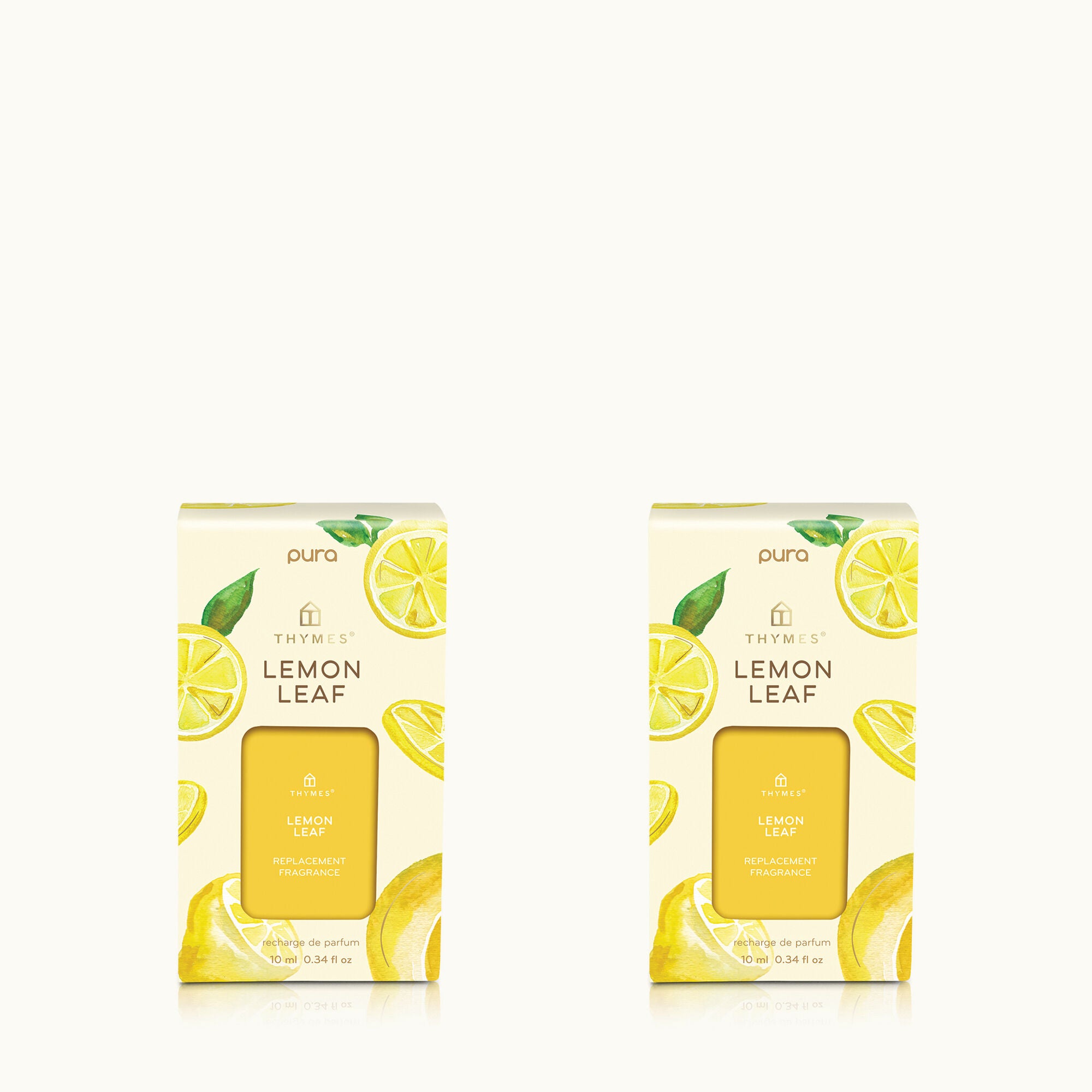 Lemon Leaf Pura Diffuser Refill 2-Pack Bundle